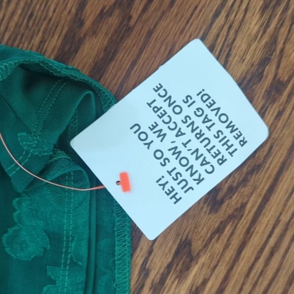 ASOS DESIGN plunge tie front mini dress in floral jacquard in green NWT Sz 4 - Picture 7 of 11